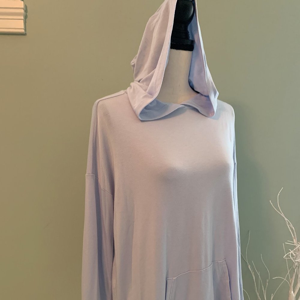 Lou and Grey supersoft jersey tunic hoodie